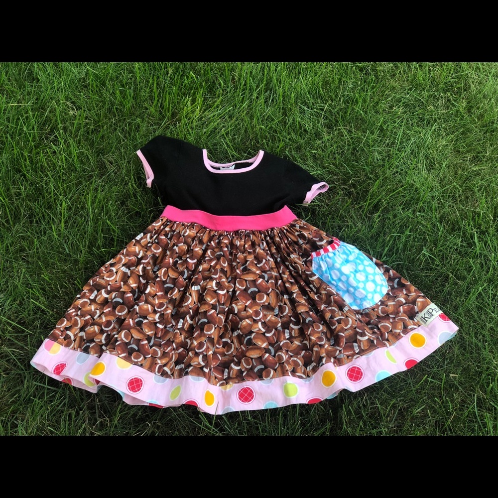 VHTF Kpea Football Dress w/pocket, Size 5